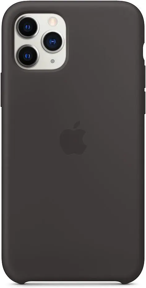 Оригінальний силіконовий чохол Apple Silicone Case для iPhone 11 Pro Max (6.5") Black (MX002ZM/A) - фото 9
