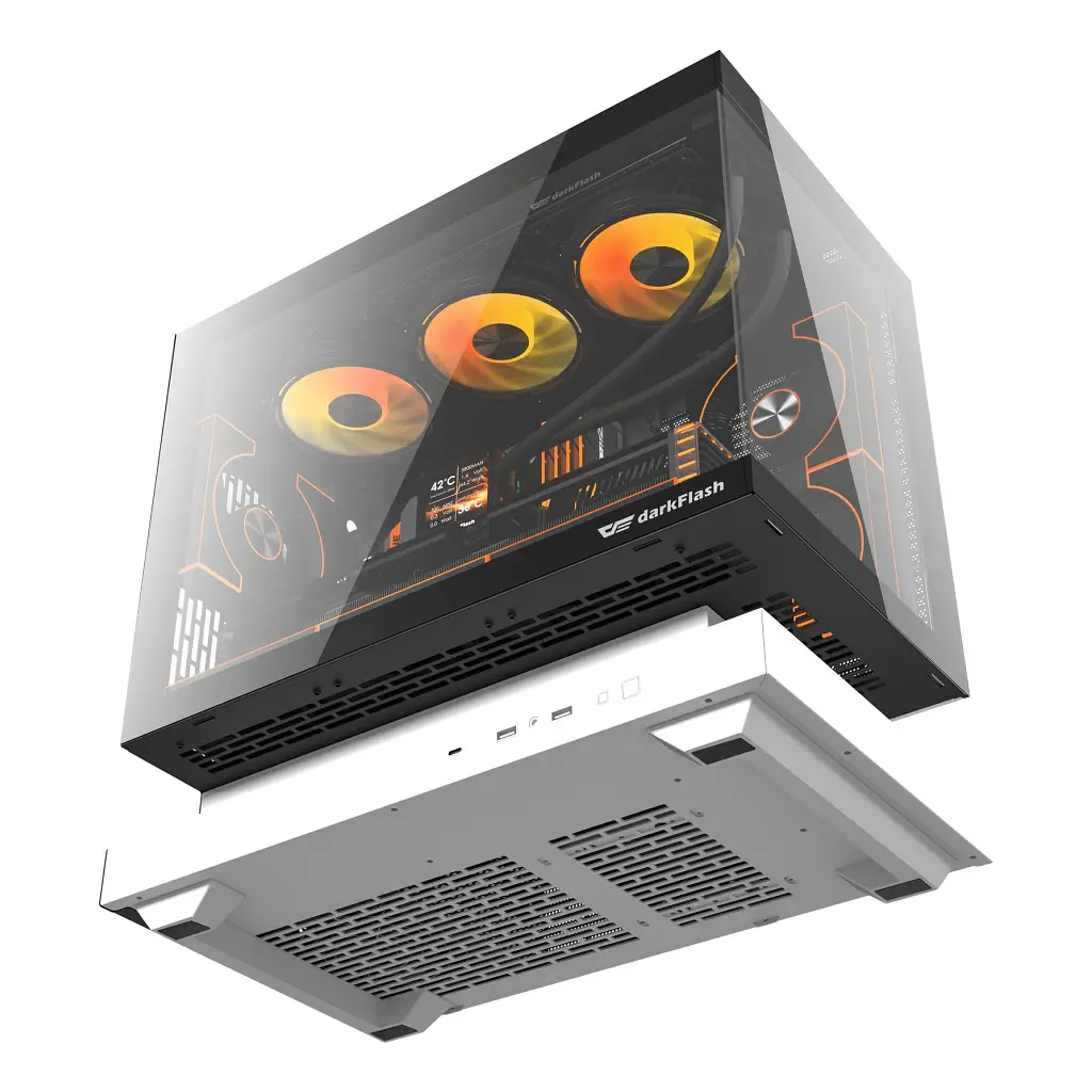 Корпус для ПК DARKFLASH F1 WHITE - фото 6