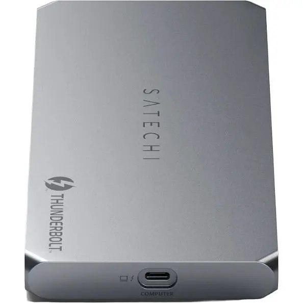 Адаптер Satechi Thunderbolt 4 Docking Station with DisplayLink Space Gray (ST-DT4MDM-EU) - фото 5