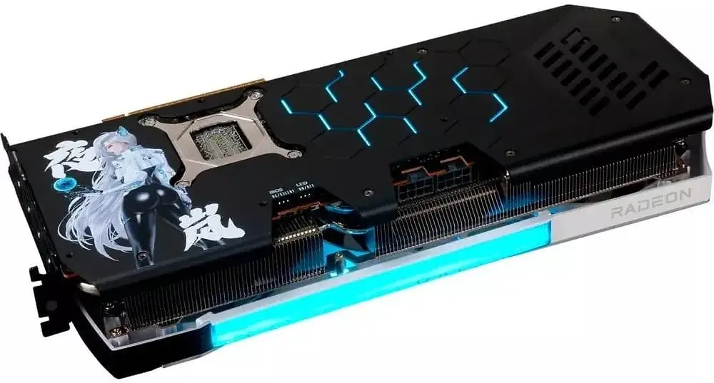 Відеокарта AMD Radeon RX 9070 XT 16GB GDDR6 Hellhound Reva Edition PowerColor (RX9070XT 16G-L/OC/REVA) - фото 6