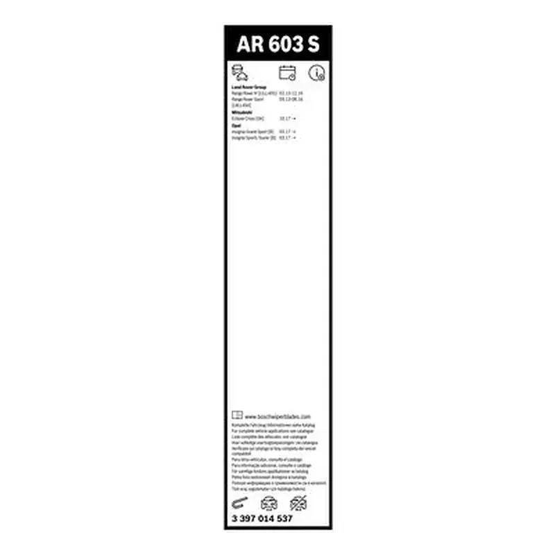 Щітка склоочисника Bosch 3 397 014 537 - фото 4