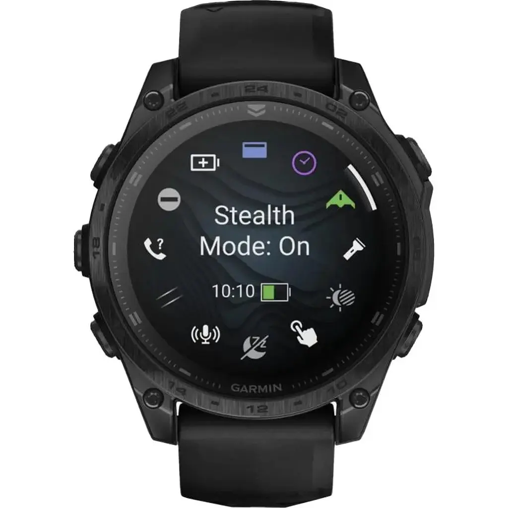 Смарт-годинник Garmin tactix 8 - 47 mm AMOLED Includes Applied Ballistics Ultralight Solver (010-03405-00/01) - фото 8