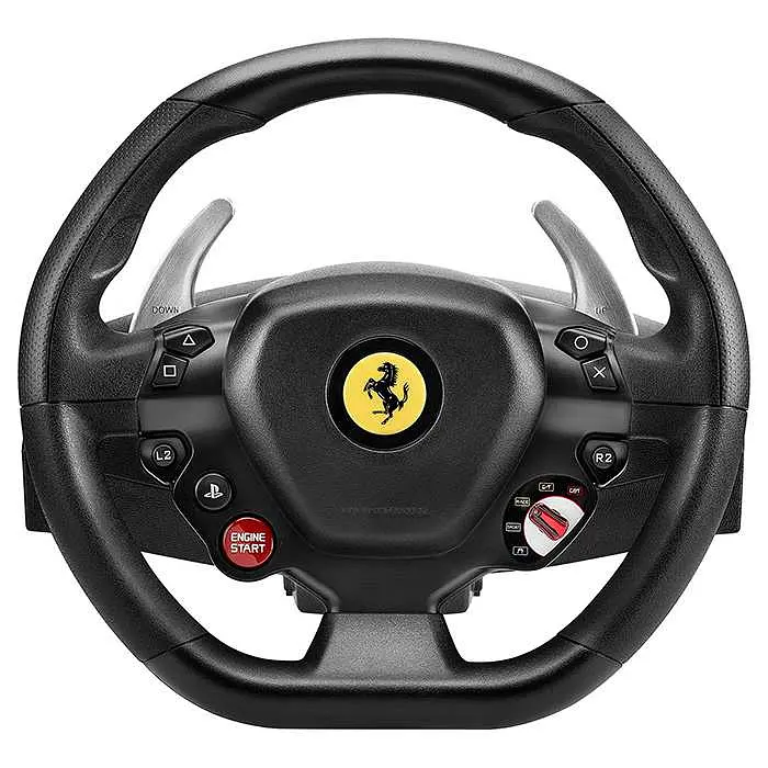 Кермо і педалі Thrustmaster для PC/PS4 T80 FERRARI 488 GTB EDITION - фото 3