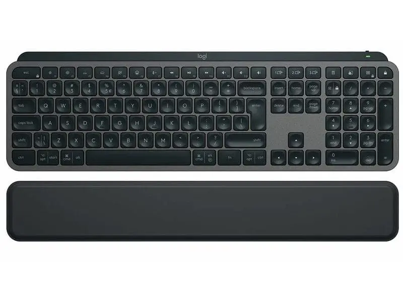 Клавіатура Logitech MX Keys S Plus Palm Rest Graphite (920-011589)