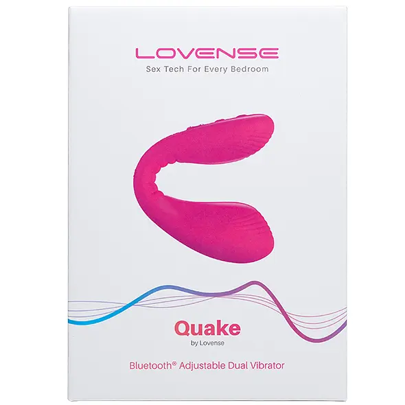 Вибратор Lovense Quake 21 см розовый - фото 6