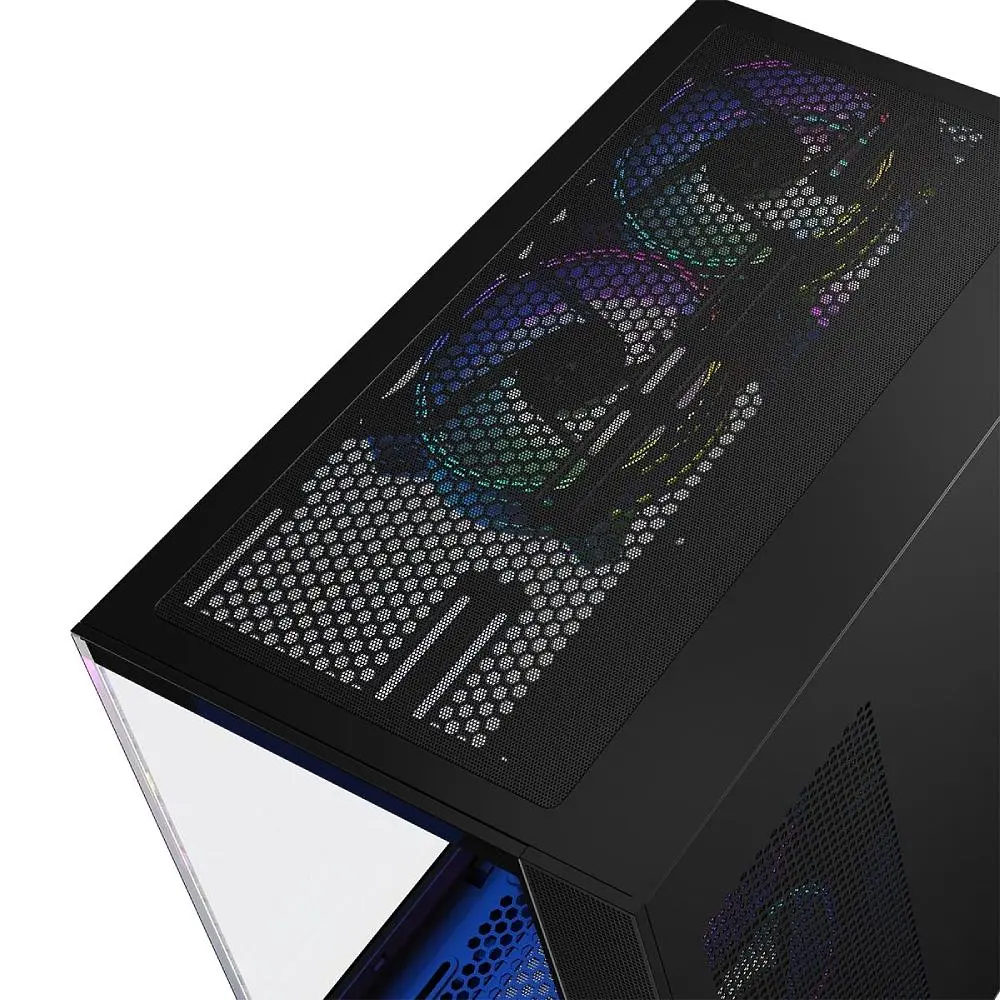 Корпус Modecom VOLCANO PANORAMA APEX ARGB 5F MIDI GREY без БЖ ATX (AT-PANORAMA-5F-ARGB-10-00) - фото 6
