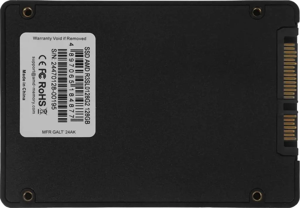 Накопичувач SSD AMD Sata 2.5 128G SATA3 (R3SL0128G2) - фото 2