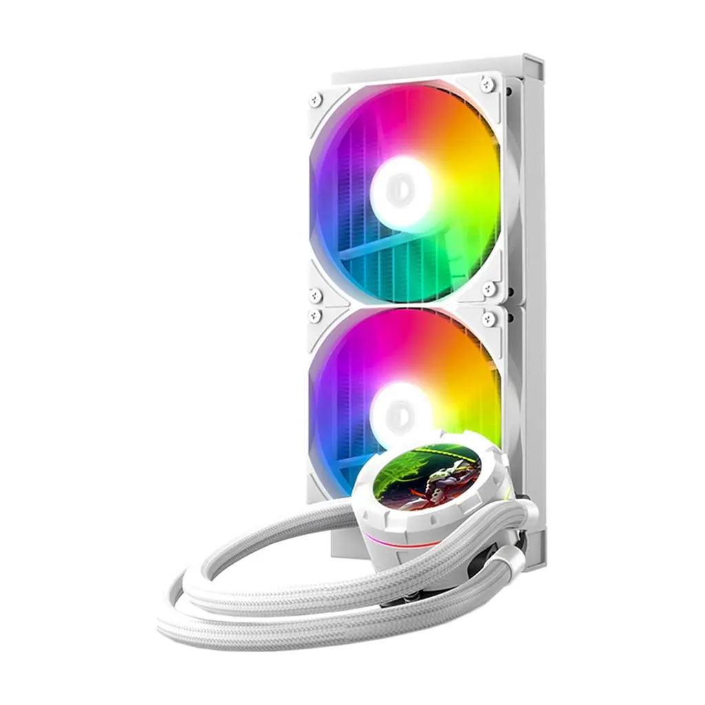 Система рідинного охолодження ID-Cooling SL240 XE White - фото 3