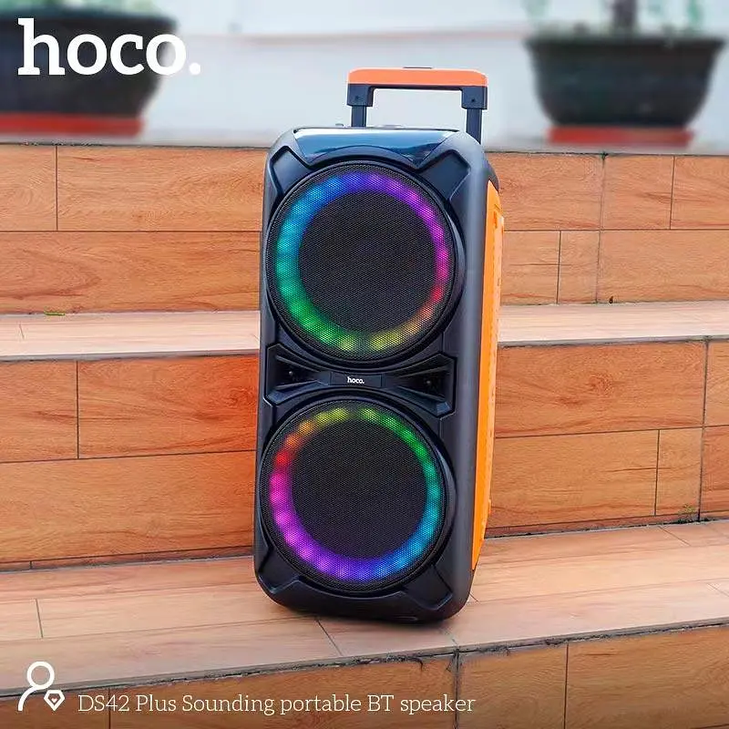 Портативная акустика Hoco DS42 PLUS Sounding BT speaker беспроводная - фото 4