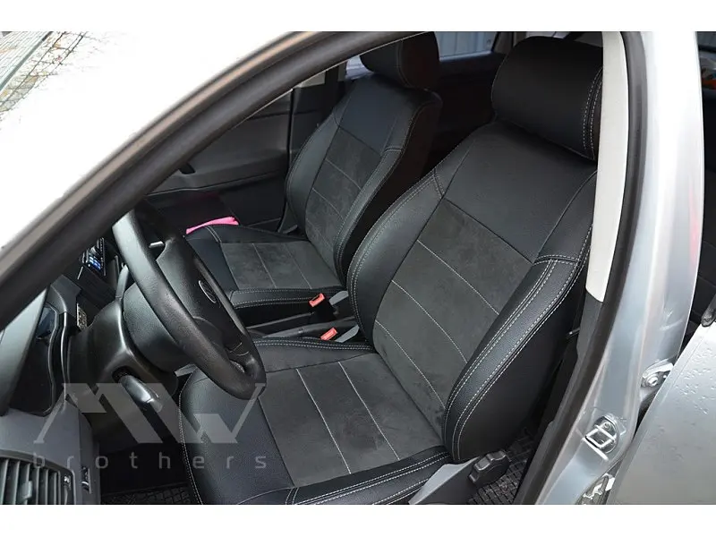 Авточохли модельні MW Brothers для Volkswagen Polo HB c 2002 - фото 5
