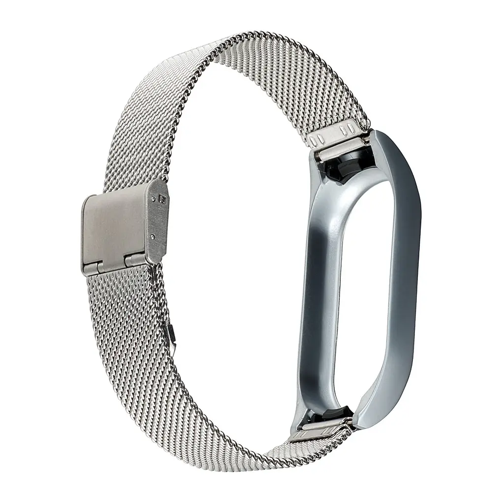 Ремінець Міланська Петля Mi Band 8 Сріблястий (01) - фото 2