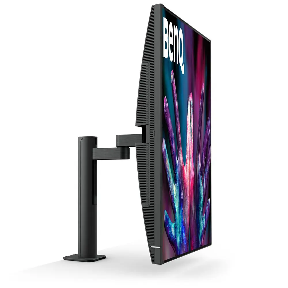 Монітор TFT 31.5 BenQ PD3205UA, IPS, 4K UHD, 99% sRGB, HDMI, DP, USB-С, USB-hub, HAS, колонки, темно-сірий - фото 4