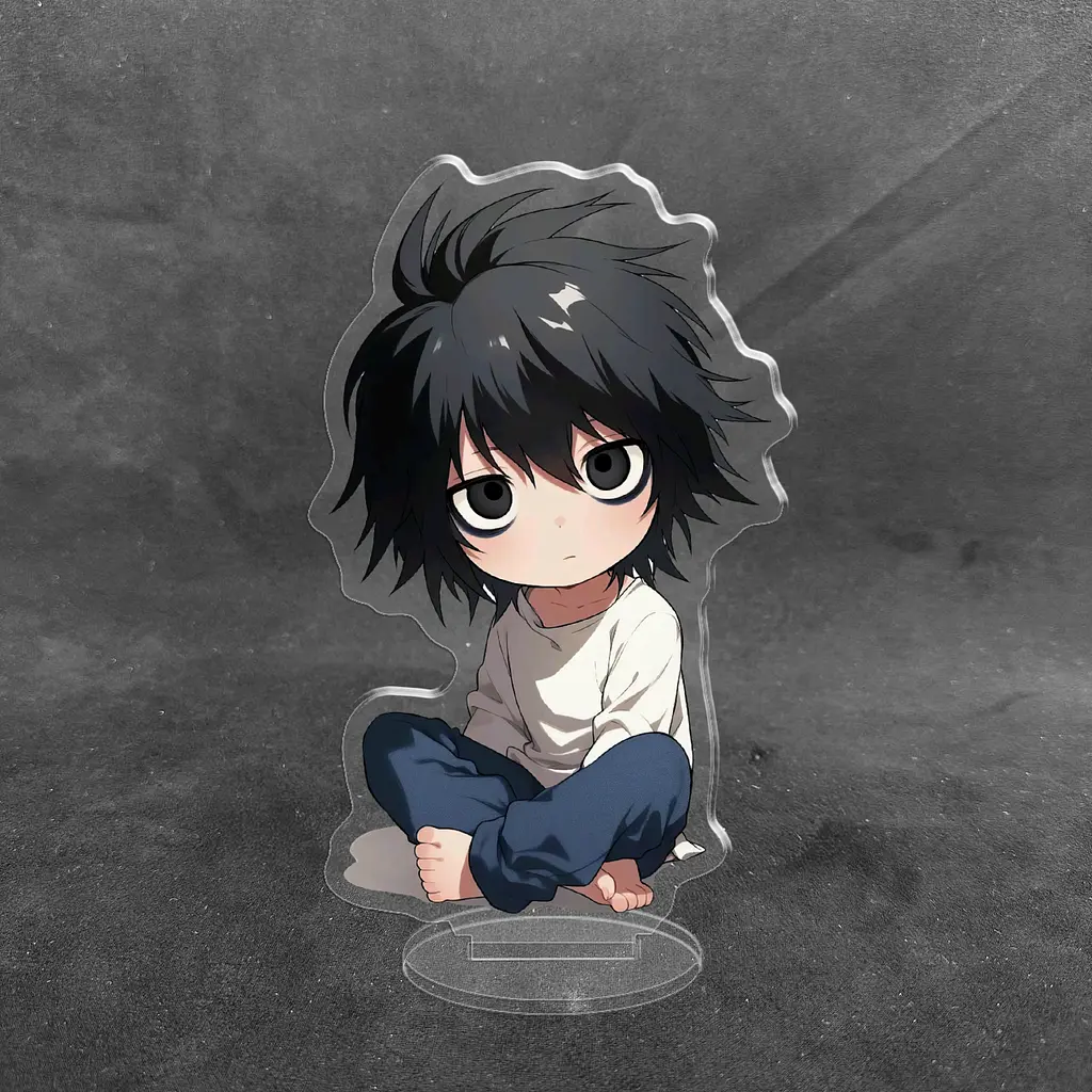 Акрилова колекційна фігурка Chibi Аніме: Зошит смерті (L) 10 см - фото 2