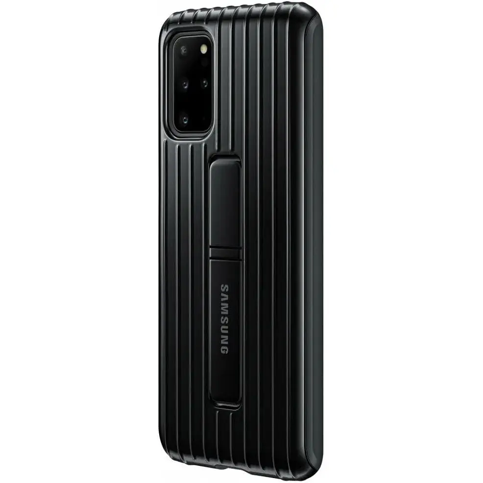 Оригинальный чехол Samsung для Galaxy S20 Plus (6.7") Protective Rugged Standing Cover Black (EF-RG985CBEGRU) - фото 9
