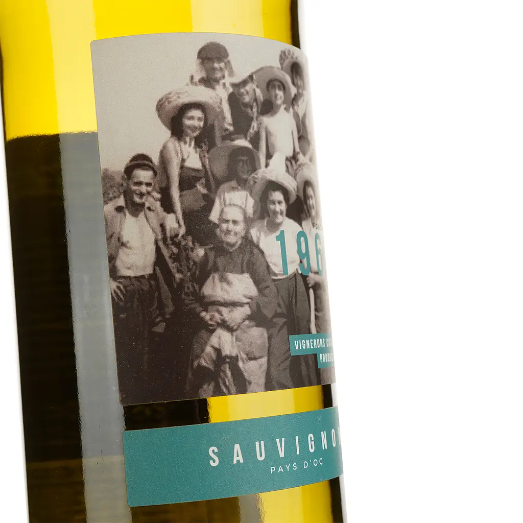 Вино Cuvee 1964 Sauvignon Blanc Pays d'Oc GP белое сухое 0.75 л - фото 3