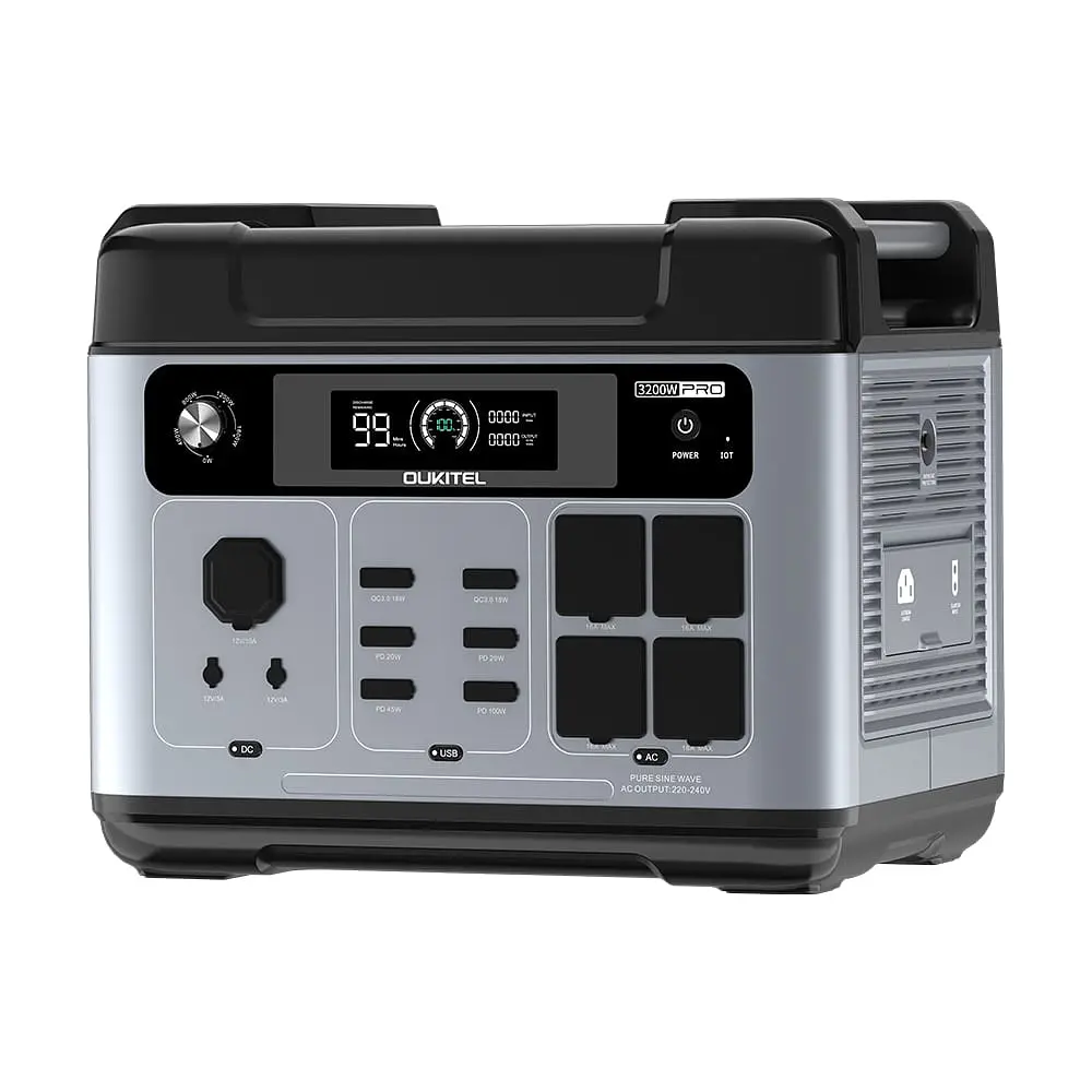 Портативна зарядна станція OUKITEL P2001E PRO 3200W 2048Wh (42-00279) - фото 7