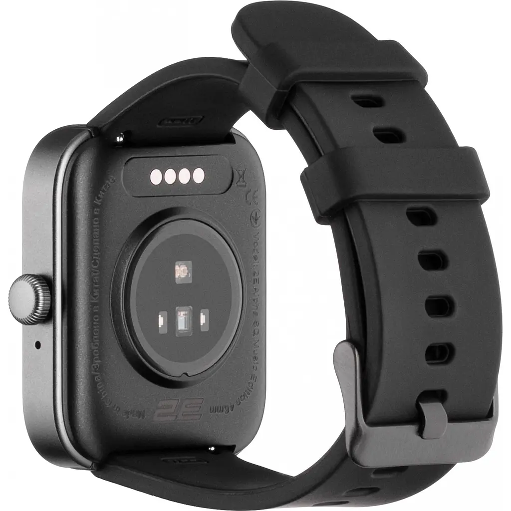Смарт-годинник 2E Alpha SQ Music Edition 46mm Black (2E-CWW40BK) - фото 2