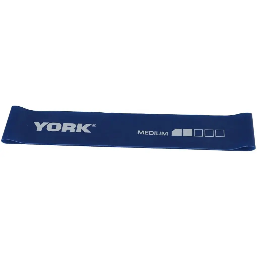 Резинка для фітнесу York Fitness Medium, синій - фото 3