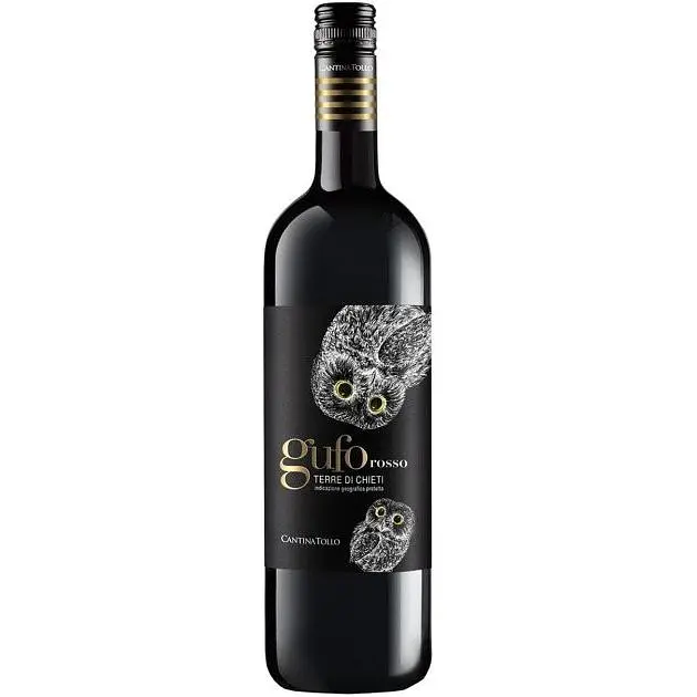 Вино Gufo Terre Di Chieti Sangiovese Merlot, червоне, сухе, 0,75 л - фото 2