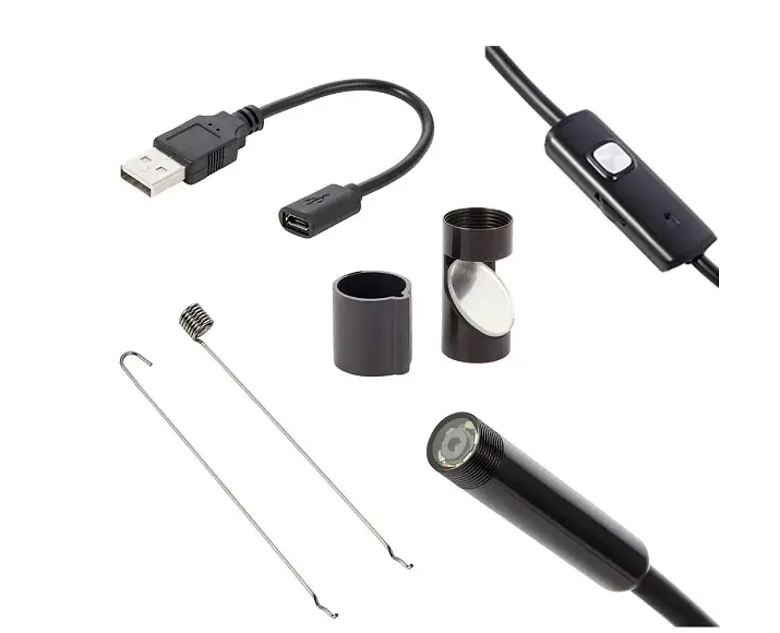 Камера Ендоскоп Android та PC Endoscope, гнучка USB-камера (100P) 3.5 м - фото 2