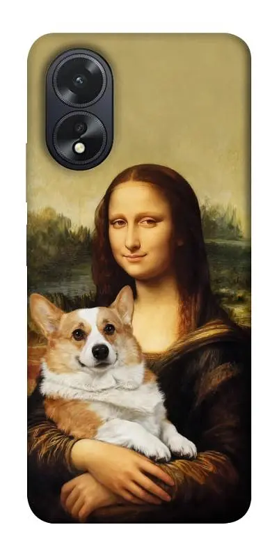 TPU чохол Demsky Mona corgi для Oppo A38