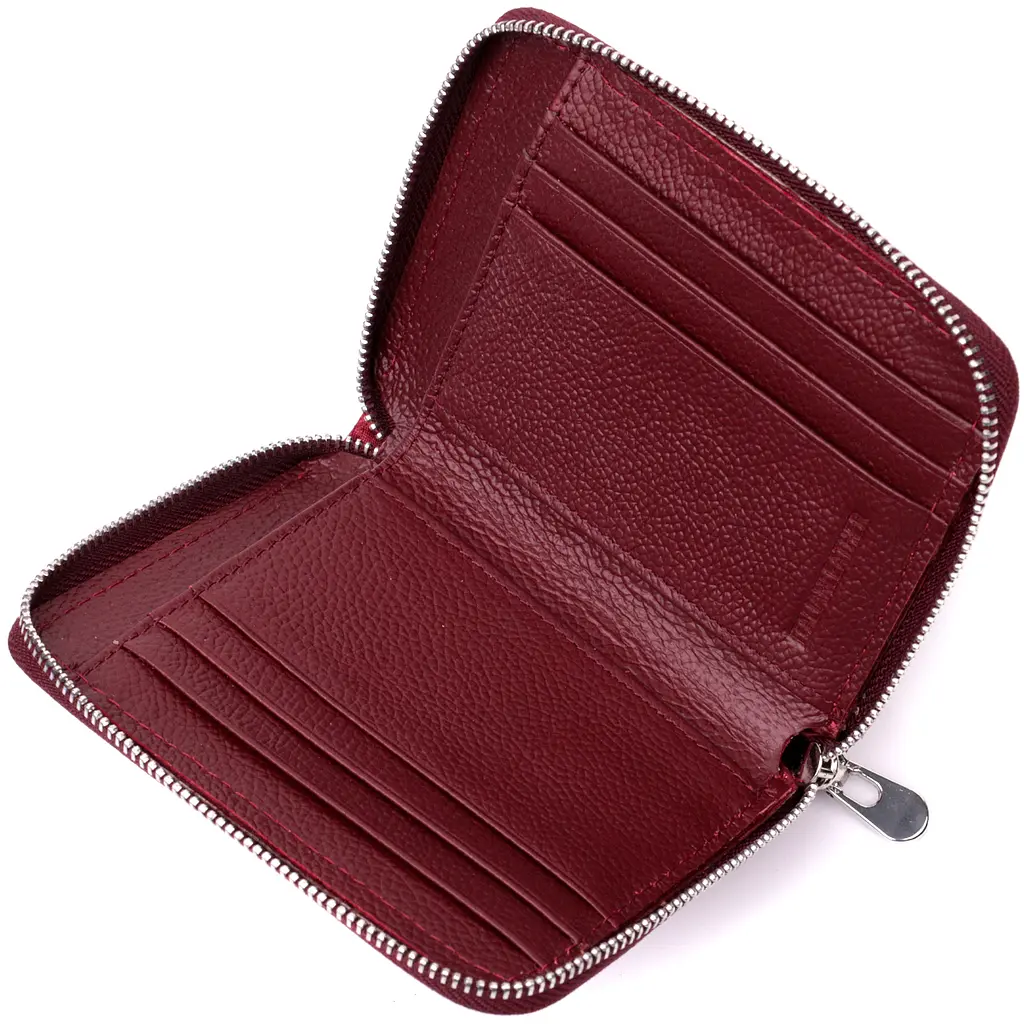 Жіночий шкіряний гаманець ST Leather 11.8х9.5х2 см acs0028394 - фото 5