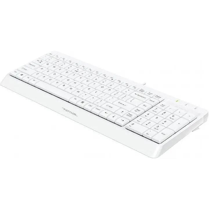 Клавіатура дротова A4Tech Fstyler FK15 White USB - фото 3