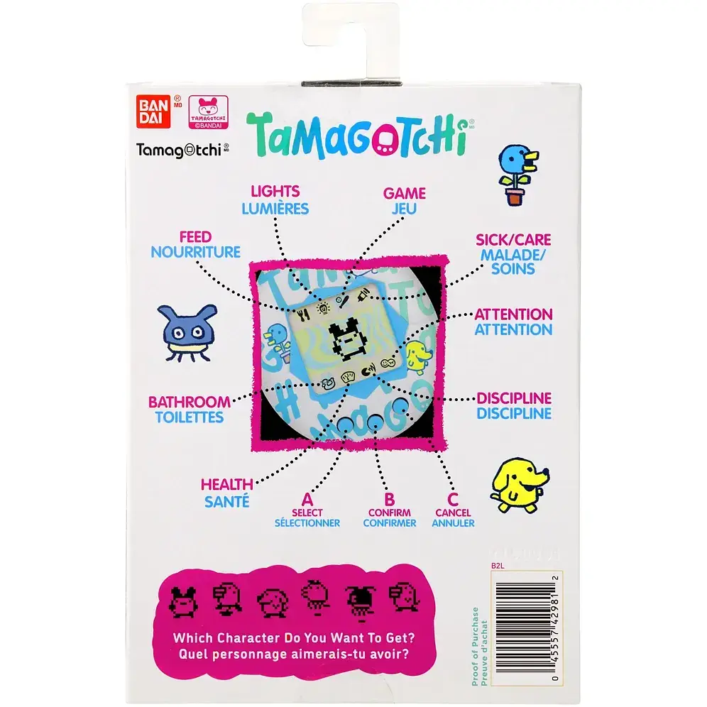 Інтерактивна іграшка Tamagotchi Original Argyle Heart (123759) - фото 8