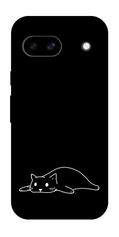 TPU чохол Demsky Lazy cat для Google Pixel 8a