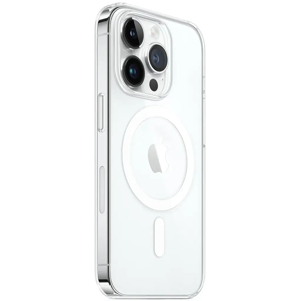Чохол-накладка Apple Clear Case with MagSafe для Apple iPhone 14 Pro Transparent (MPU63) - фото 3