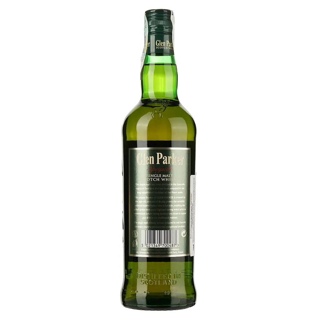 Віскі Angus Dundee Distillers Glen Parker, 40%, 0,7 л (8000014493285) - фото 3