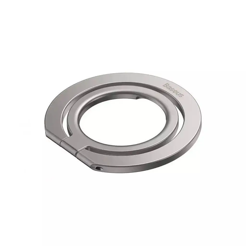 Кільце-підставка для телефона Baseus Halo Series Single-Ring SUCH000012 Silver - фото 2