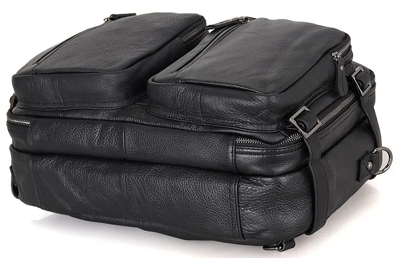 Сумка кожаная мужская Vintage 38х27х15 см sum0012461 - фото 6