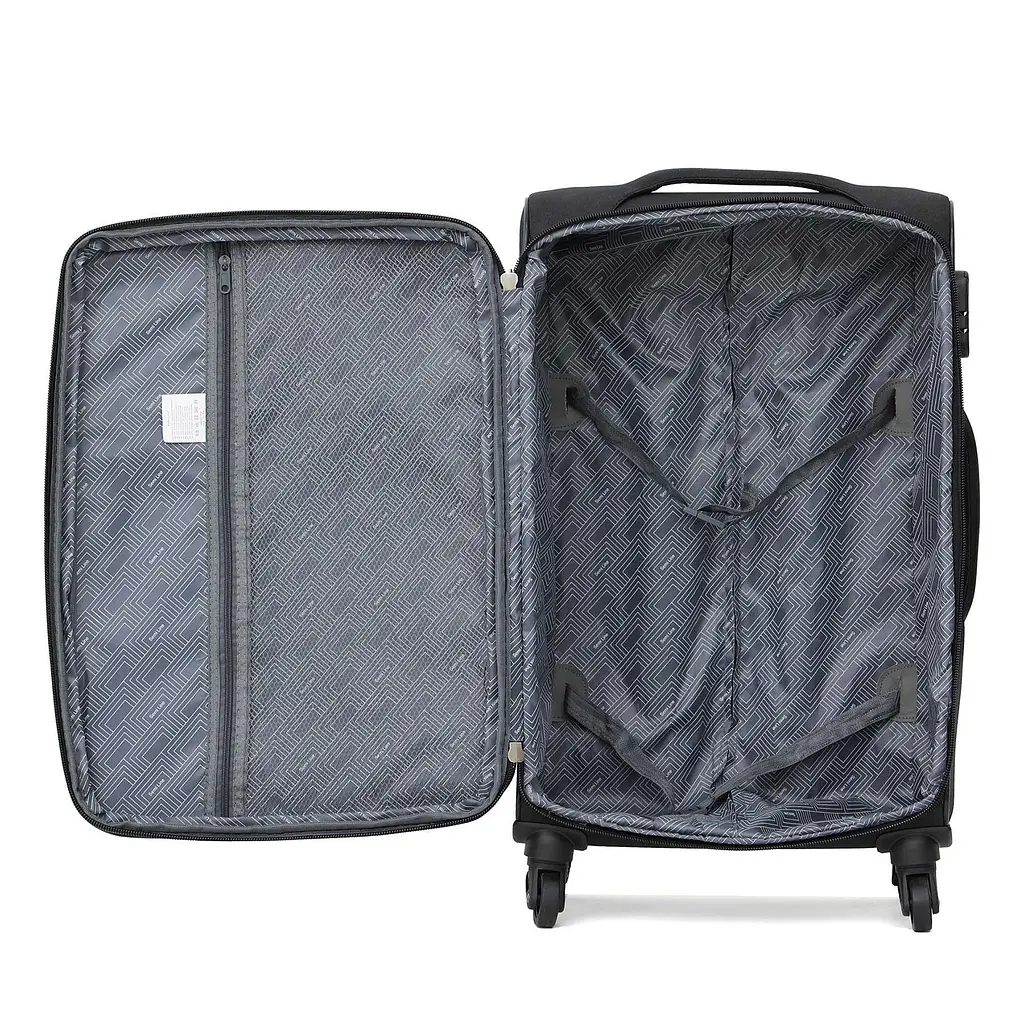 Валіза мала ручна поклажа Semi Line 20 дюймів (S) дюймів (S) Polyester Black (T5771-1) - фото 6