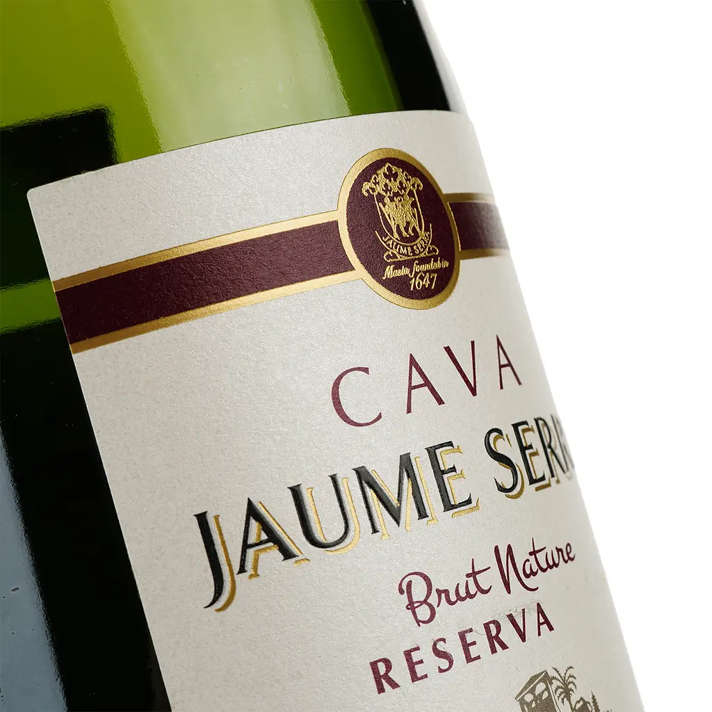 Вино игристое Jaume Serra Cava Brut Nature Reserva, белое, брют, 11,5%, 0,75 л (16655) - фото 3
