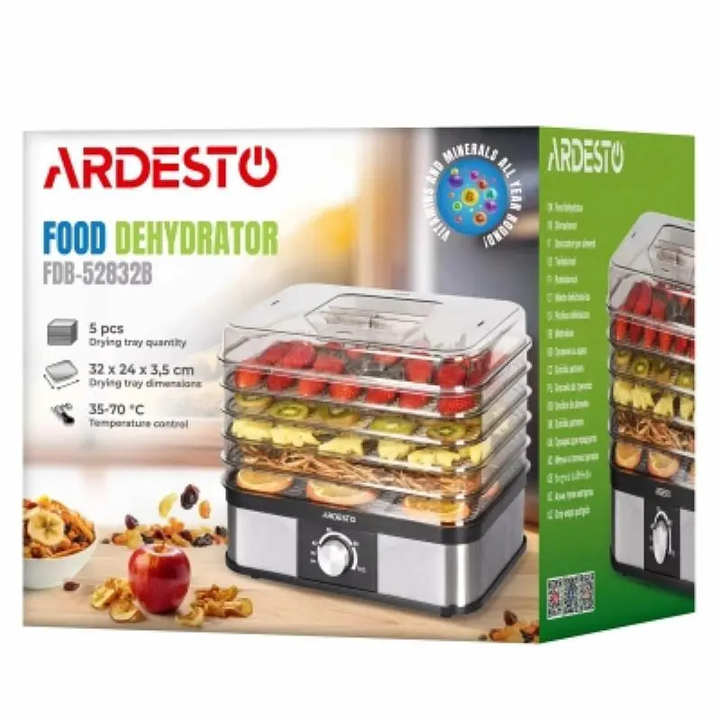 Сушарка Ardesto FDB-52832B - фото 3