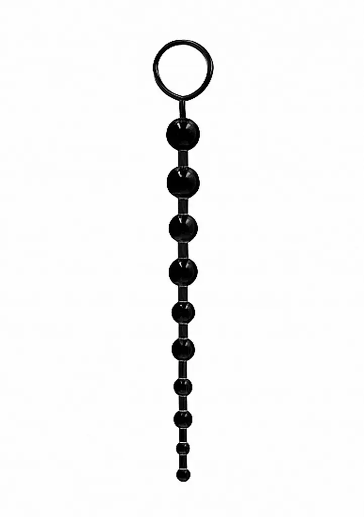 Анальний ланцюжок GC Anal Chain, 28 см (чорний) - фото 2