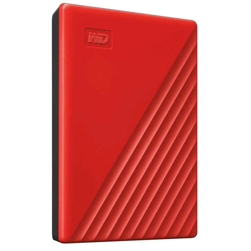 Зовнішній жорсткий диск Western Digital 4TB WD My Passport Red (WDBPKJ0040BRD-WESN) - фото 2