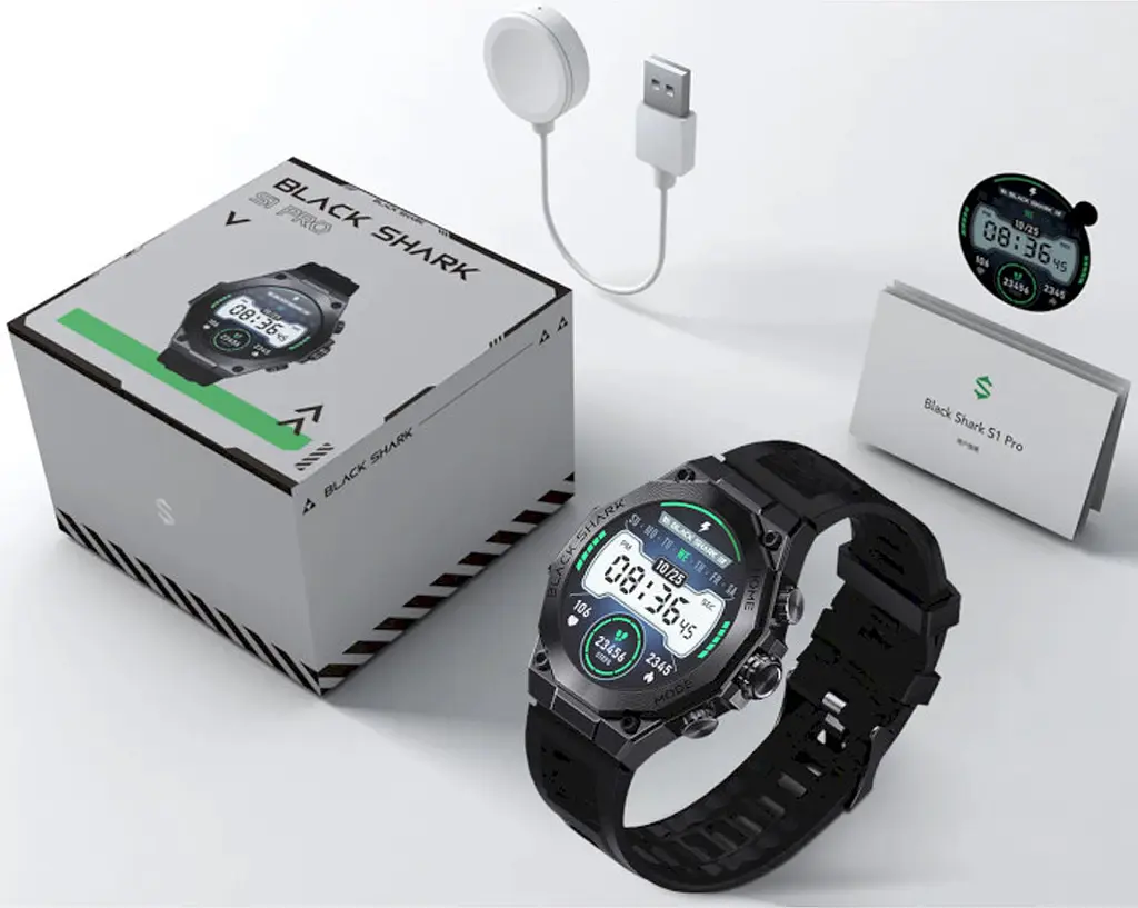 Смарт-часы Black Shark S1 Pro Black [110884] - фото 6