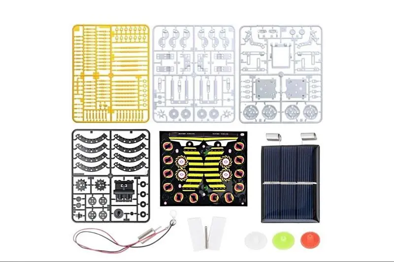 Робот-конструктор на сонячних батареях Solar Robot Kit 14 в 1 у коробці - фото 5