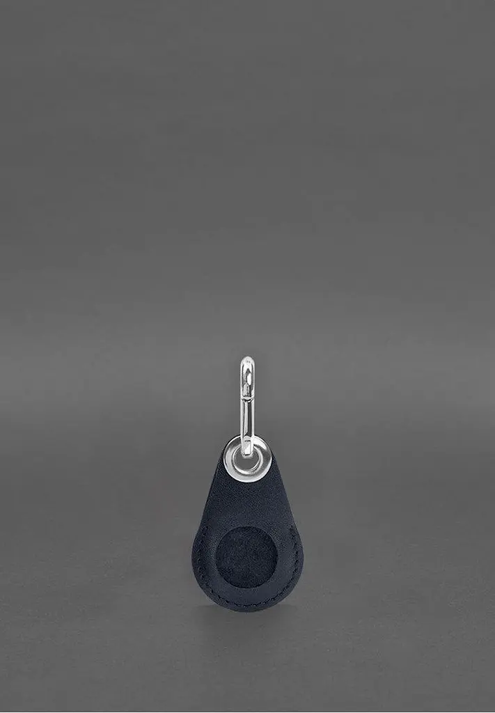 Кожаный чехол для Apple AirTag Синий - фото 5