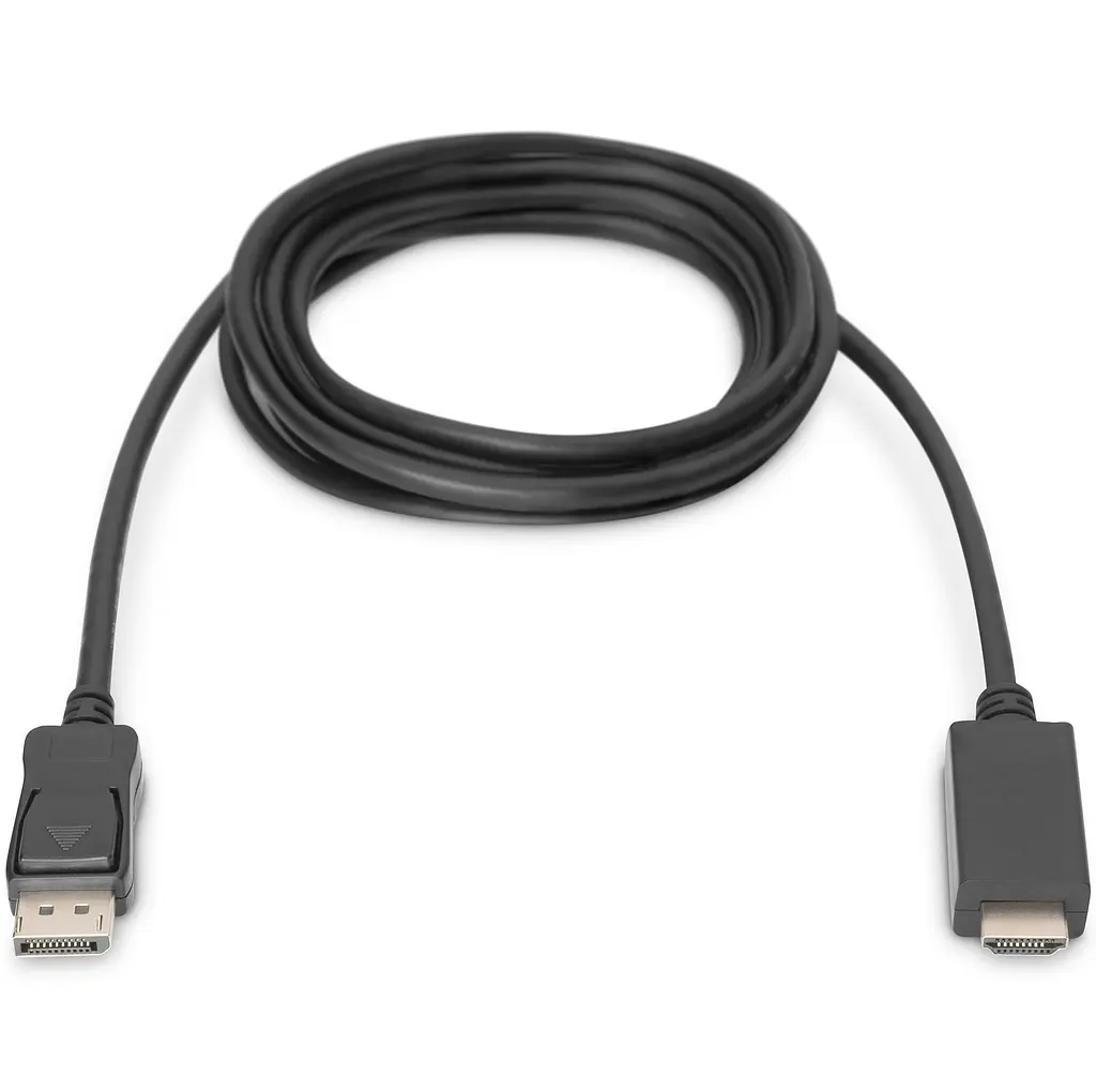 Кабель Digitus DisplayPort > HDMI (M/M), 2м, черный teh0013704 - фото 4