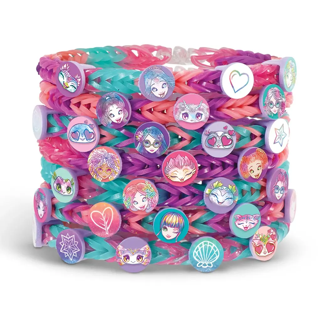 Набір для створення прикрас NEBULOUS STARS серії "Rainbow Loom™" з намистинами – ЗОРЯНА ФЕЄРІЯ - фото 3
