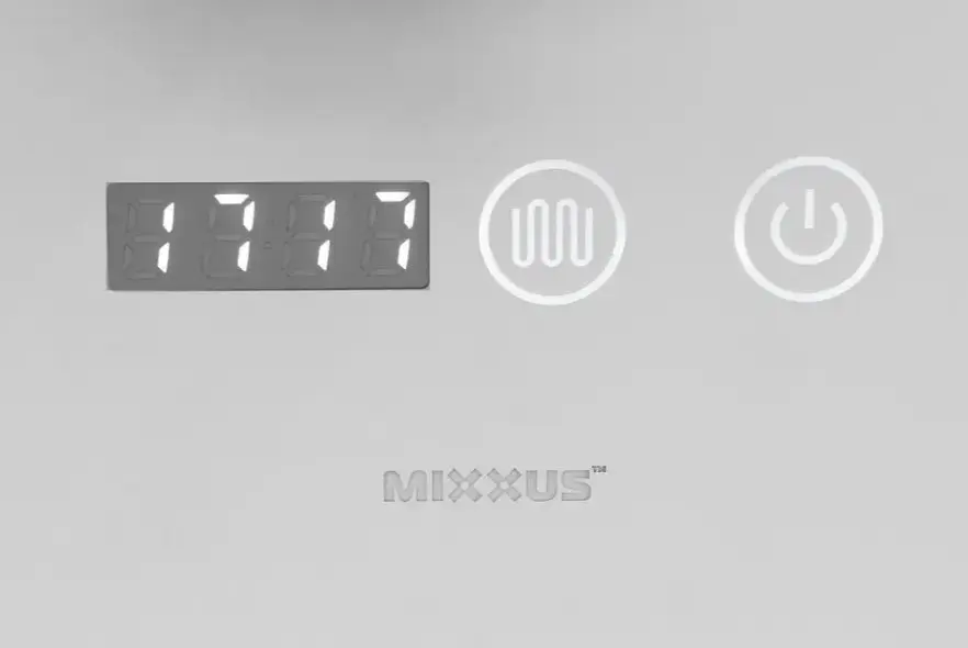 Дзеркало Mixxus Light MR01-70x50 (годинник, LED-підсвічування, антизапотівання) (MI6000) - фото 6