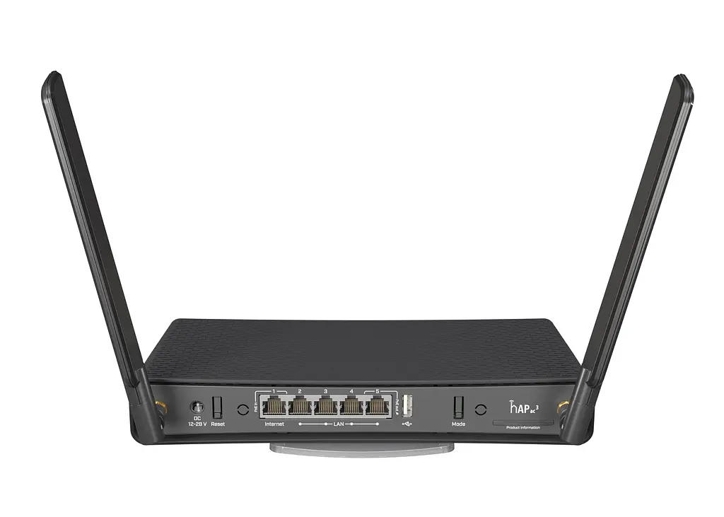 Бездротовий маршрутизатор Mikrotik hAP AC3 (RBD53iG-5HacD2HnD) - фото 2