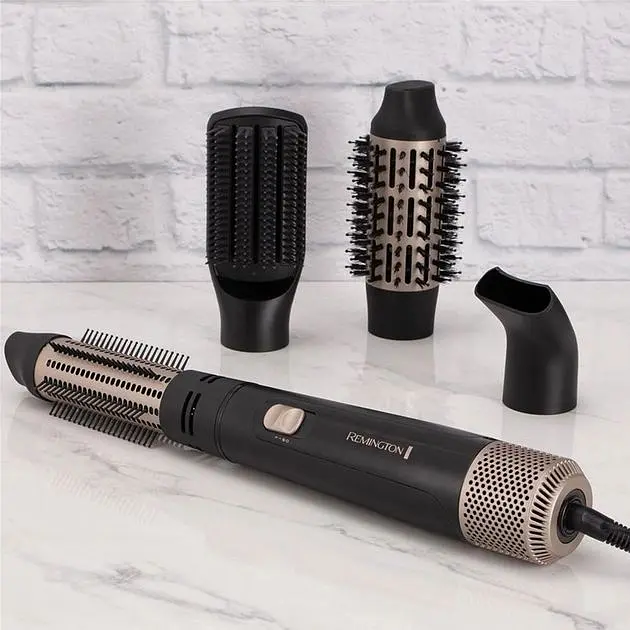Фен-щітка Blow Dry & Style Caring, 1000Вт, 2 режими, іоніз-я, хол. обдув, чохол, кераміка, Remington teh0017532 - фото 3