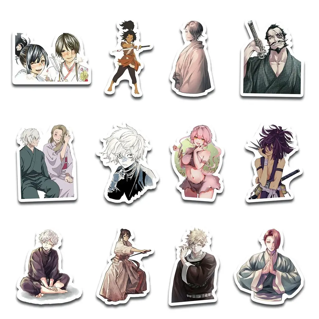 Стікерпак GeekLand Jigokuraku 45 штук (SP JG 01) - фото 2