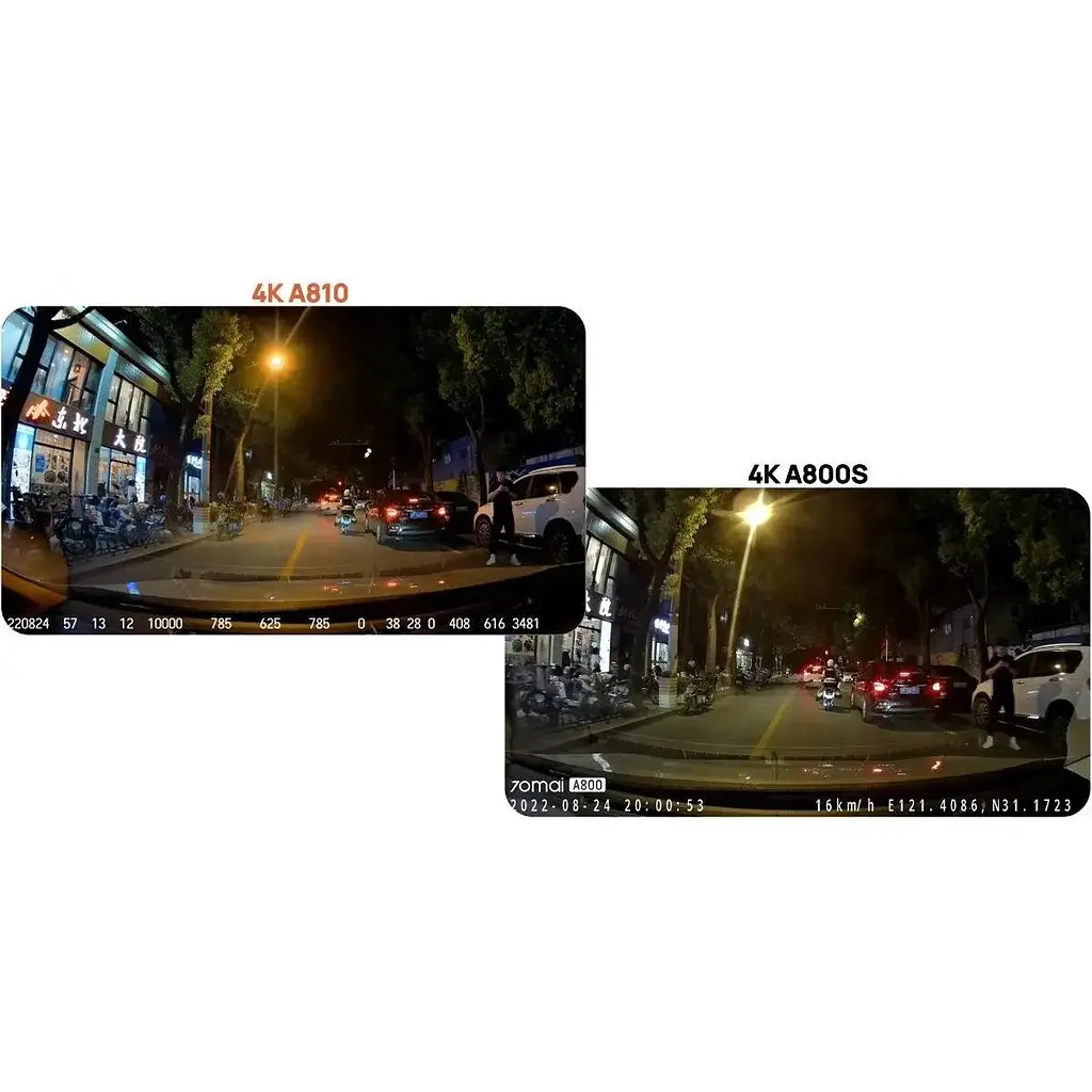 Видеорегистратор Xiaomi 70mai Dash Cam Set A810-2 4K со второй задней камерой RC12 - фото 7