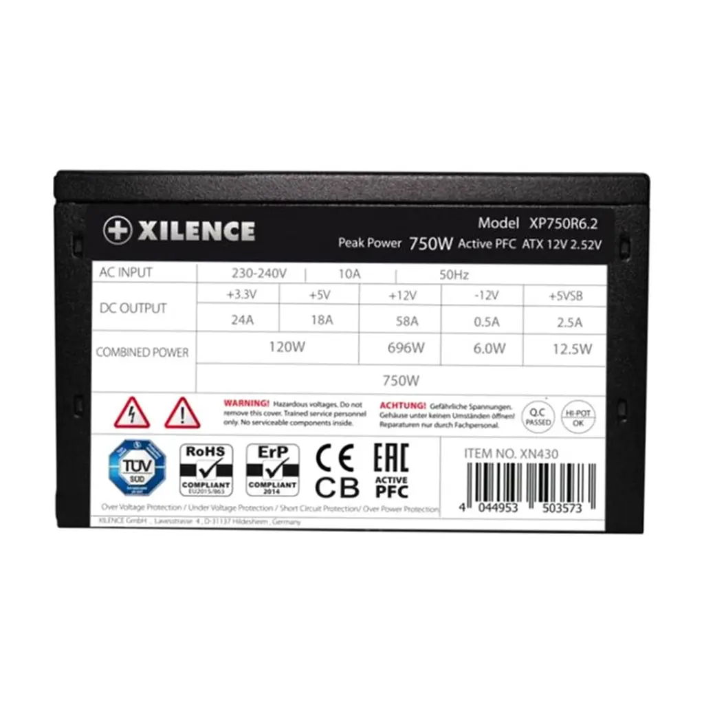 Блок живлення Xilence 750W (XP750R6.2) - фото 7