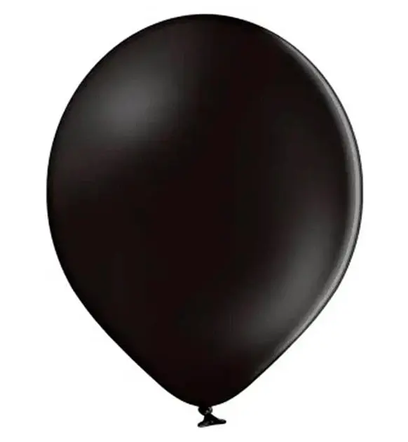 Кулька повітр. латексна 12"/30см чорна №G110/11141(100) поштучно